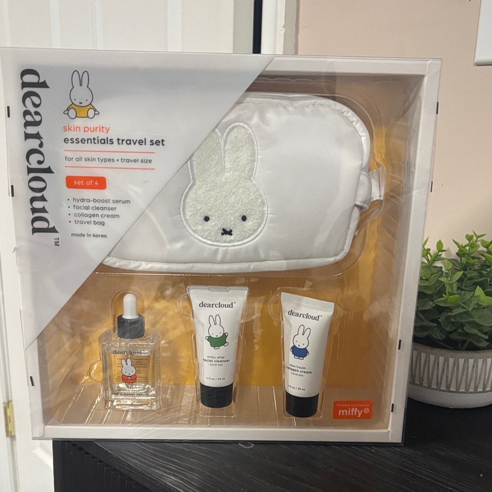 Miffy Skincare Essentials Set - White, Red, Green